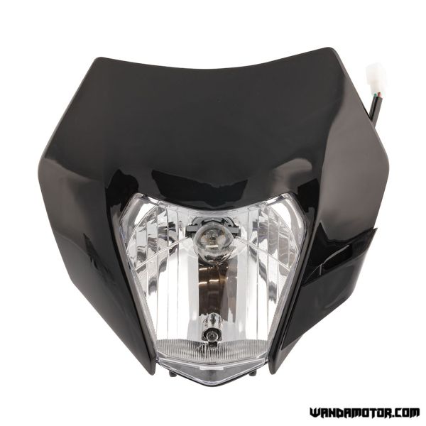 Valomaski KTM-look musta malli 2