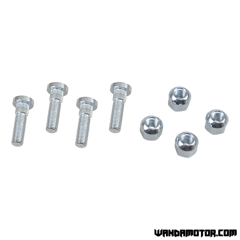 Wheel stud / nut kit Honda