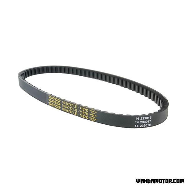 Variator belt Dayco 747 x 16.5-1