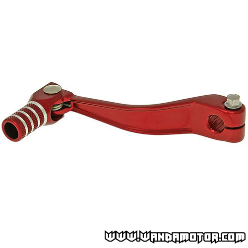 Gear shift pedal Derbi Senda red