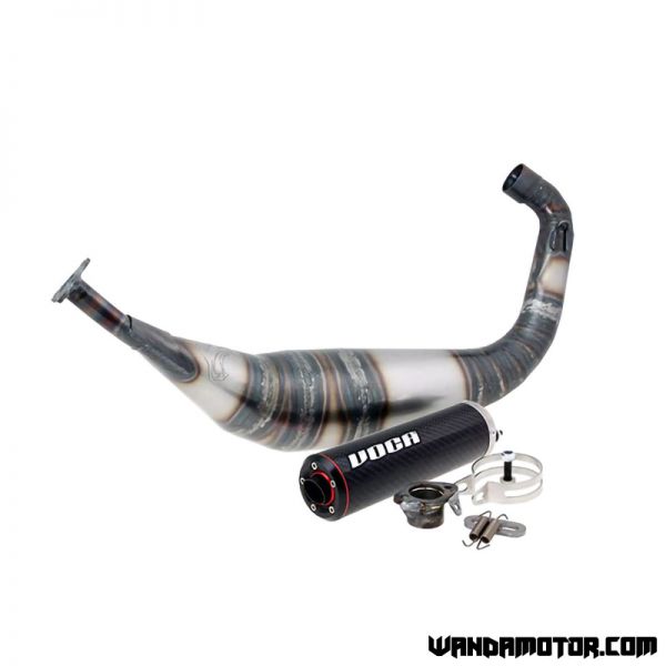 Exhaust system Voca racing big bore 90cc Minarelli AM6-1