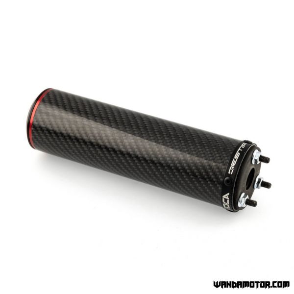 Muffler Voca Racing Evo carbon-red