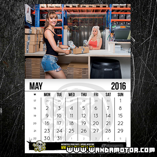 Wandamotor Calendar 2016
