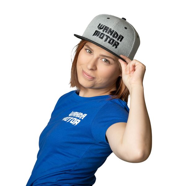 Cap Wandamotor grey/black-5