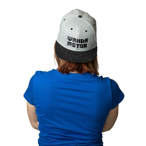 Cap Wandamotor grey/black-6