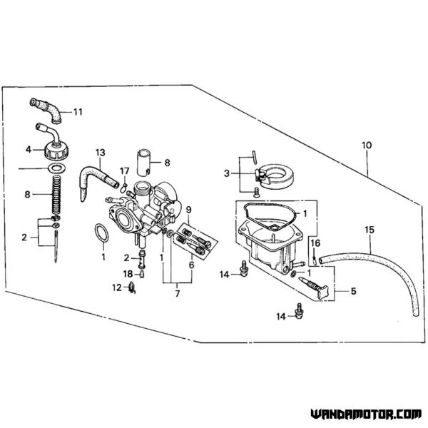 #16 Z50 Tube clip B7-2