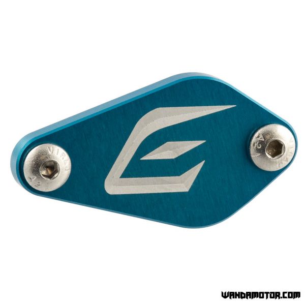 Oil pump cover Derbi / AM6 blue