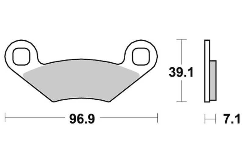 SBS 642 SI brake pads