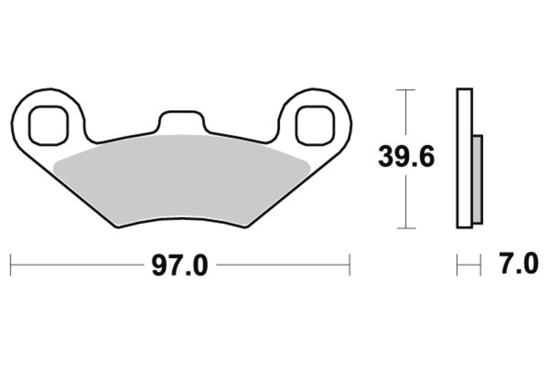 SBS 716 ATS brake pads