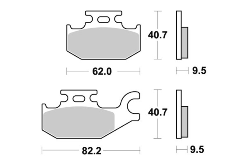 SBS 754 SI brake pads