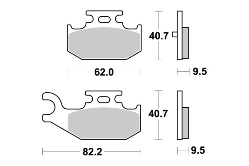 SBS 816 SI brake pads