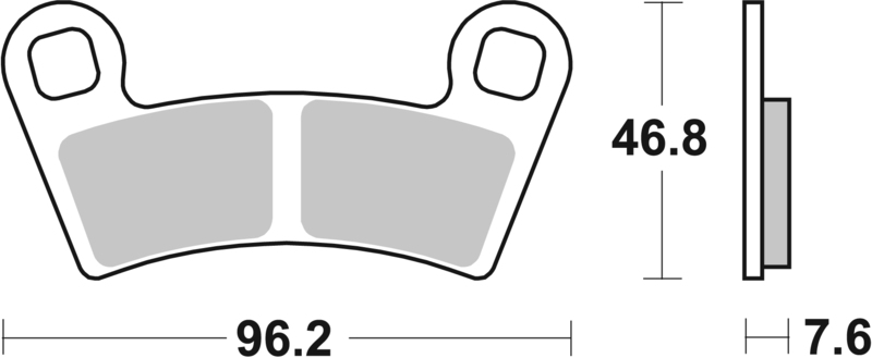SBS 898 SI brake pads