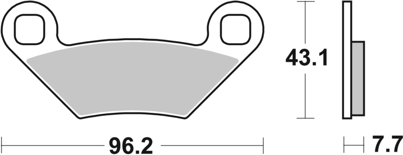 SBS 899 SI brake pads
