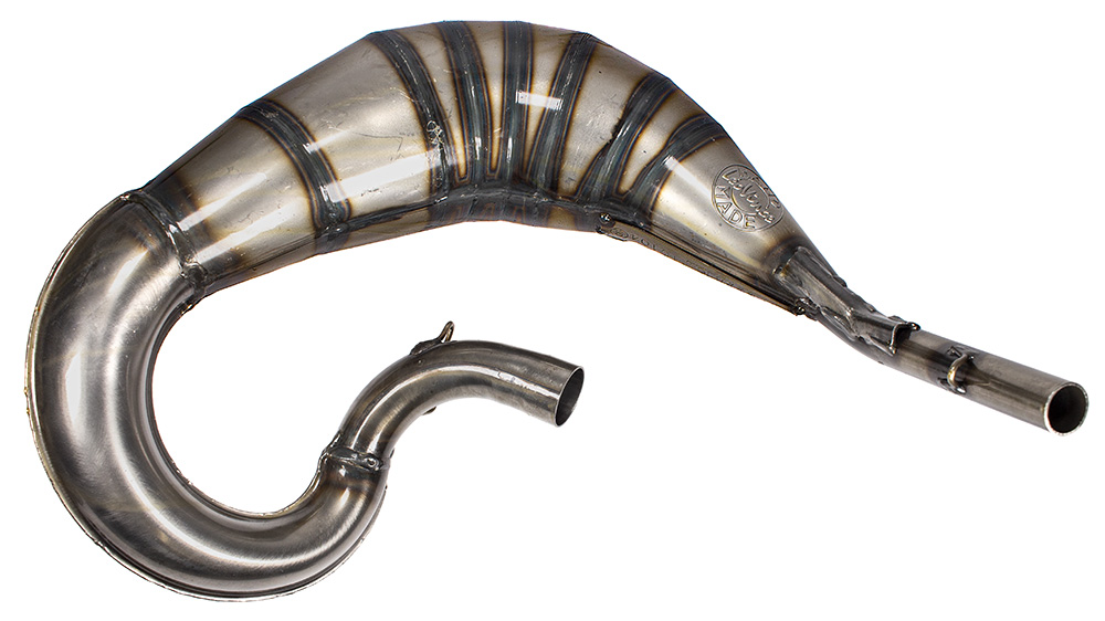 varnished steel exhaust pipe