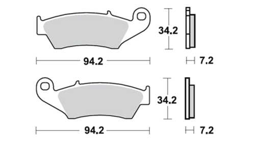 ProX 103202 brake pads