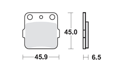 ProX 200802 brake pads