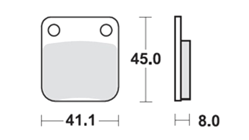 ProX 202002 brake pads