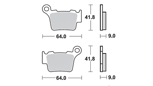 ProX 202302 brake pads