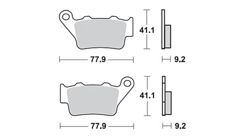 ProX 204202 brake pads