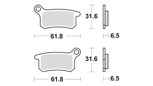 SBS 783SI brake pads