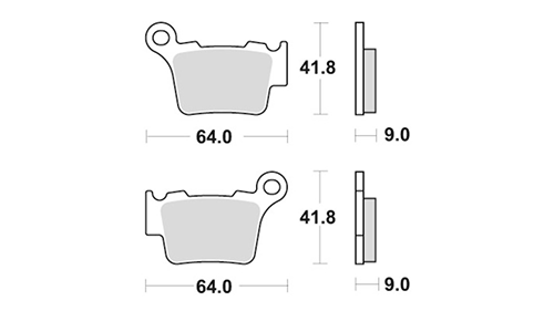 SBS 791SI brake pads