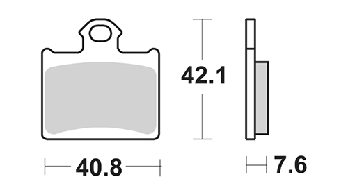 SBS 872si brake pads