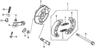 Front brake