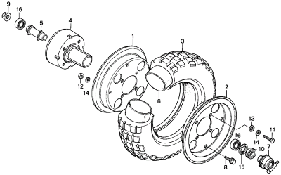 Front wheel