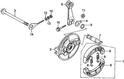 Rear brake