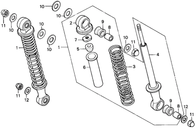 Rear shocks