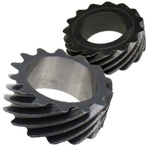 Water/oil pump drive gears