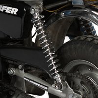 Rear shock absorbers