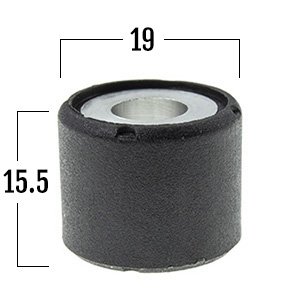 19 x 15.5 mm rullat