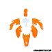Katesarja CRF 50 oranssi