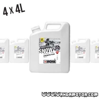 Snowmobile oil Ipone Snow Racing 2 16L box