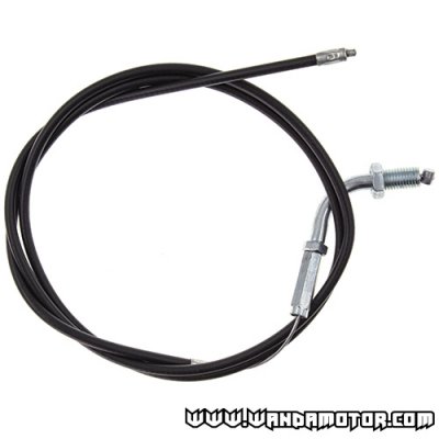Throttle cable for bicycle conversion engine