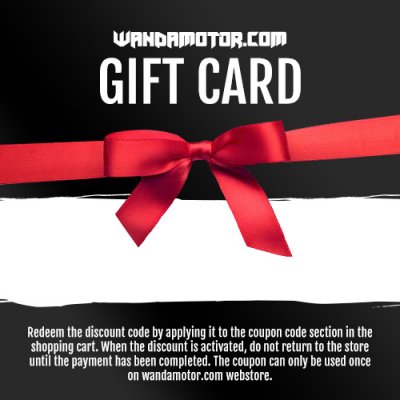 Wandamotor gift card